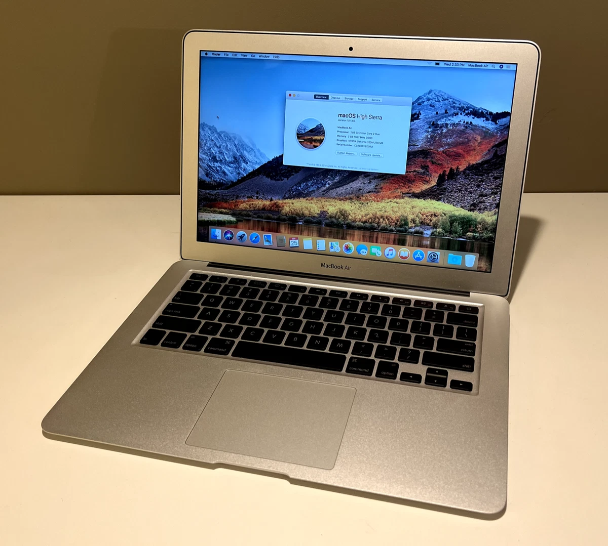 MacBook Air macOS 10.13, High Sierra 2010 Apple Laptops for sale