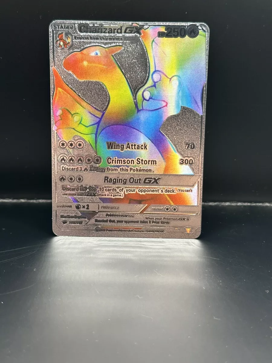 Card Charizard GX 150/147 da coleção Burning Shadows