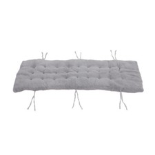 Image of Garden Bench Patio Pad Seat Pads Chair Cotton Cushion Swing 2 3 Seater Outdoor