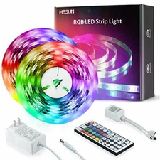 LED Strip Lights 32.8ft RGB Color Changing Waterproof IP65  8 Modes
