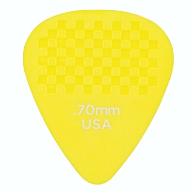 10 Duragrip Guitar Picks Light Medium 70mm D'Addario Planet Waves 7DYL3-10