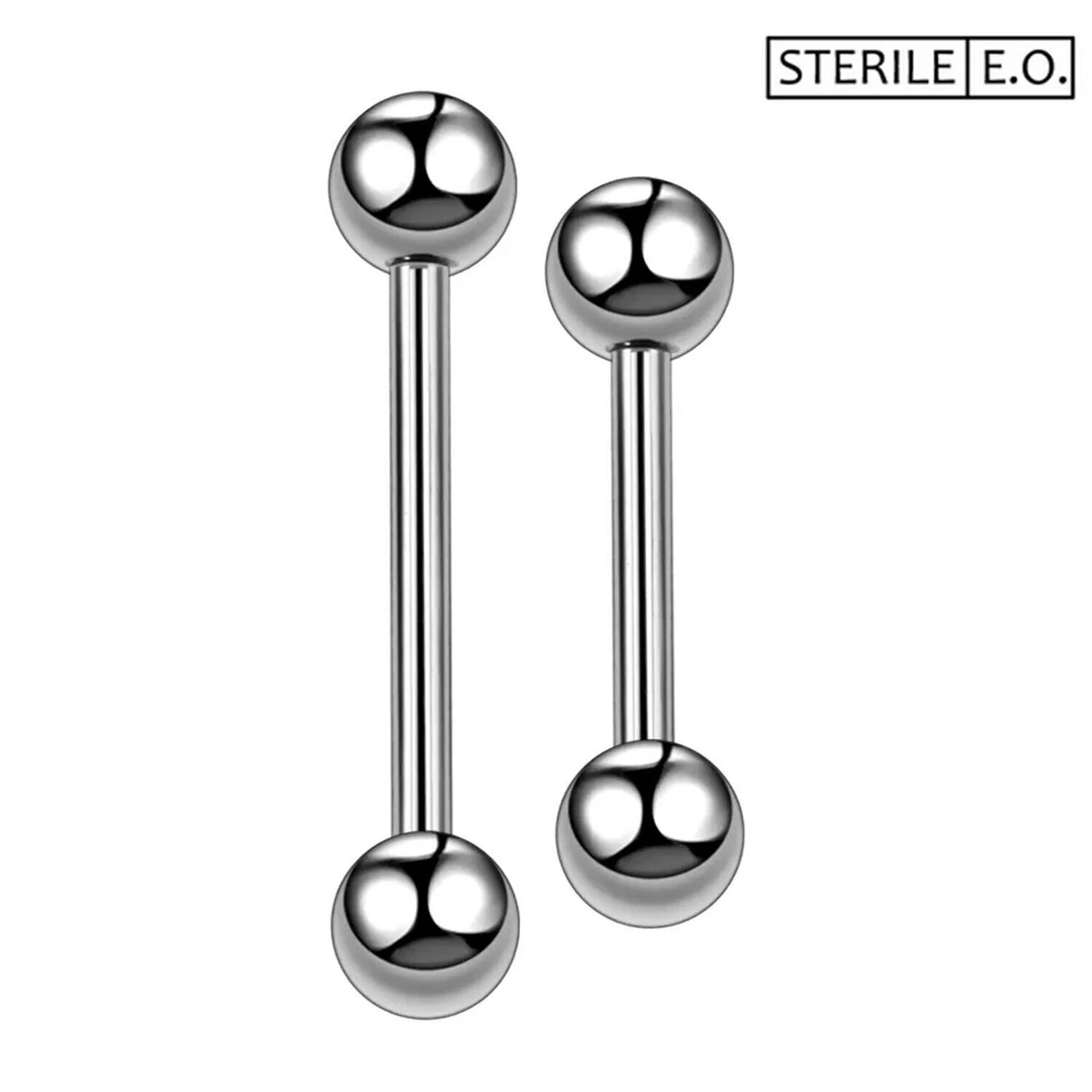 1 Paio Di Orecchini In Acciaio Chirurgico Sterile Con Cuore 4 Mm - Foto 10