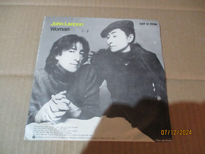 7'' Single Vinyl - John Lennon- Woman (4)
