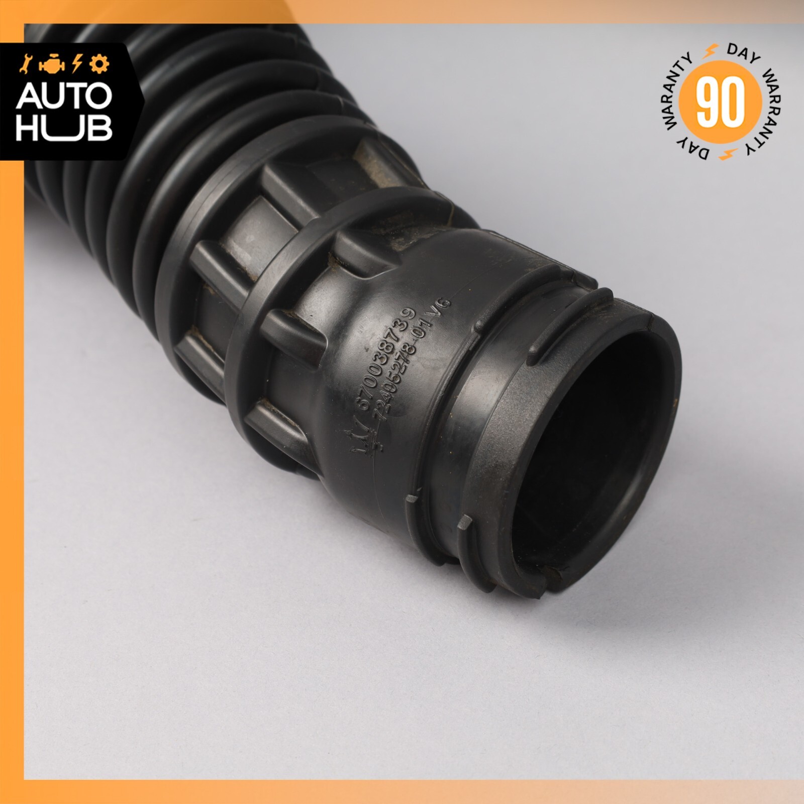 18-20 Maserati Ghibli SQ4 M157 Right Side Air Intake Cleaner Hose Pipe OEM 41k
