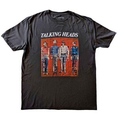 TALKING HEADS - Pixel Portrait T-Shirt OFFICIAL MERCHANDISE