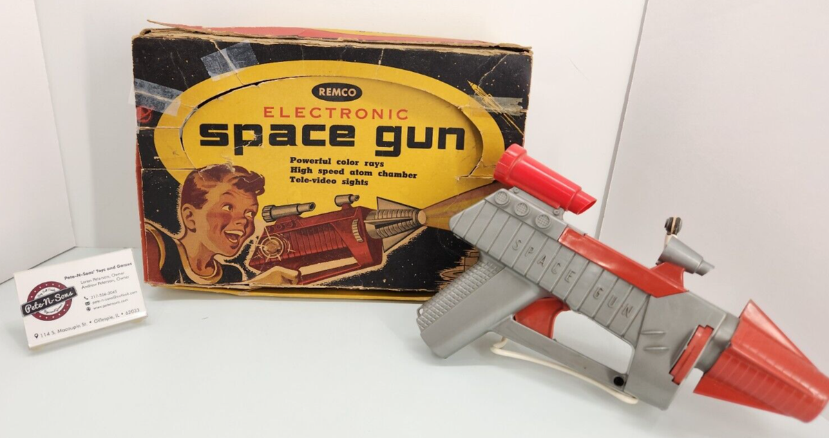 1950's Remco Electronic Space Gun with box (Works)