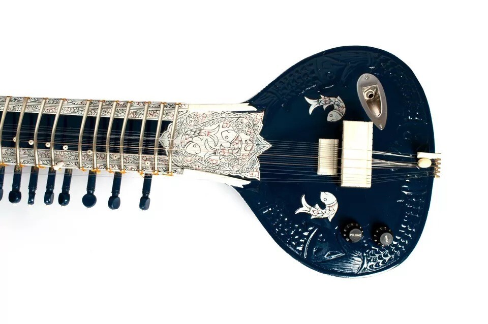 Professional Sitar Instrument High Quality Electric Travel Sitar String