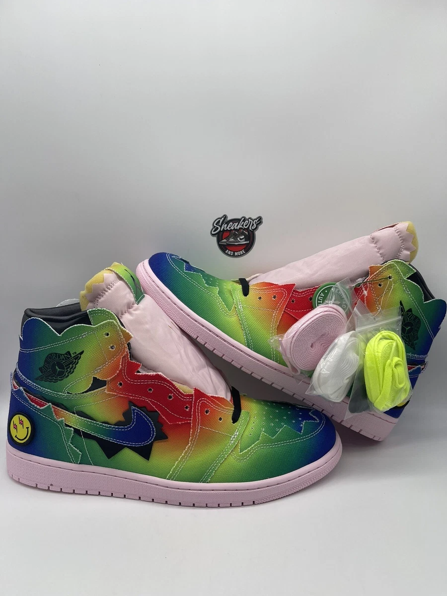 Nike Air Jordan 1 Retro OG High x J Balvin Colores Y Vibras DC3481-900 Size 15