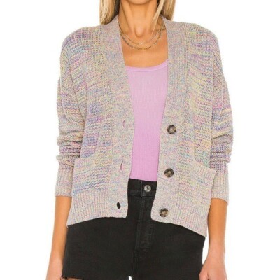 Crop Cardigan Bb Dakota Rainbow Cardigan Re/Done 90s Oversized