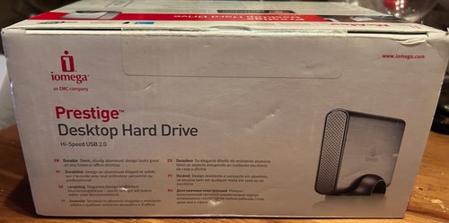 Iomega Prestige Desktop Hard Drive USB 2.0 1.5tb new external - Picture 3 of 6