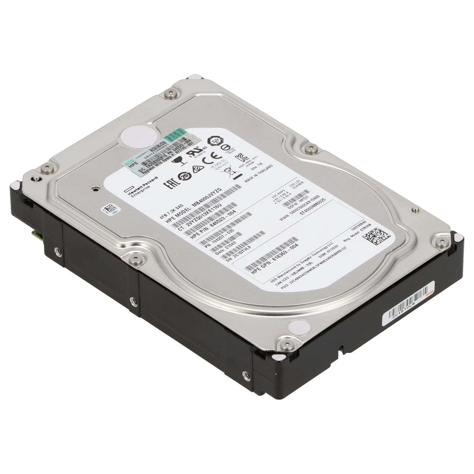 HP SAS Festplatte 4TB 7,2k SAS 6G DP 3,5" - 872745-001