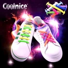 [x2] Lazy No-Tie Elastic Silicone Anchor Shoe Laces by COOLNICE: Trainers Shoes
