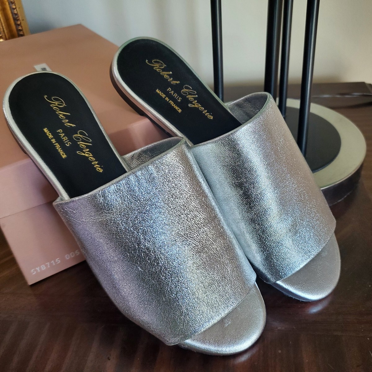 Robert Clergerie PARIS GATO ITOU 3 Sandal Slide Mule Shoe Robert Clergerie PARIS GATO ITOU 3 Sandal Slide Mule Shoe