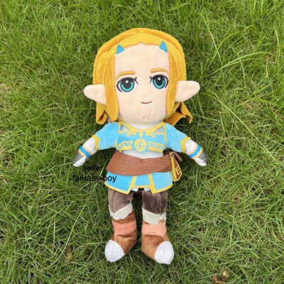 2Pcs The Legend of Zelda Princess With Link Plush Cute Cartoon