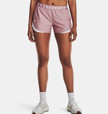 NWT UNDER ARMOUR WOMEN'S UA PLAY UP 3.0 SHORTS.SMALL..BRAND NEW FOR 2024.SALE