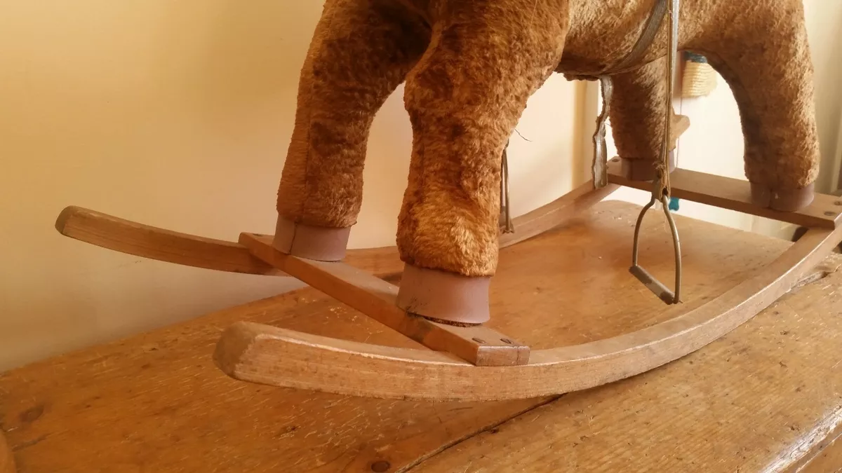 Vintage 1960s rocking horse good condition Beautiful children s