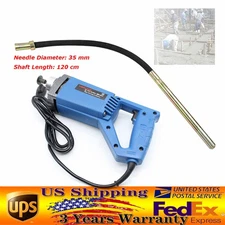 Electric Concrete Vibrator 800W with 1.2m Hose To Remove Cement Air Bubbles New