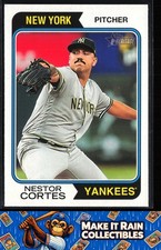 Nestor Cortes 2023 Topps Heritage #302 New York Yankees Baseball
