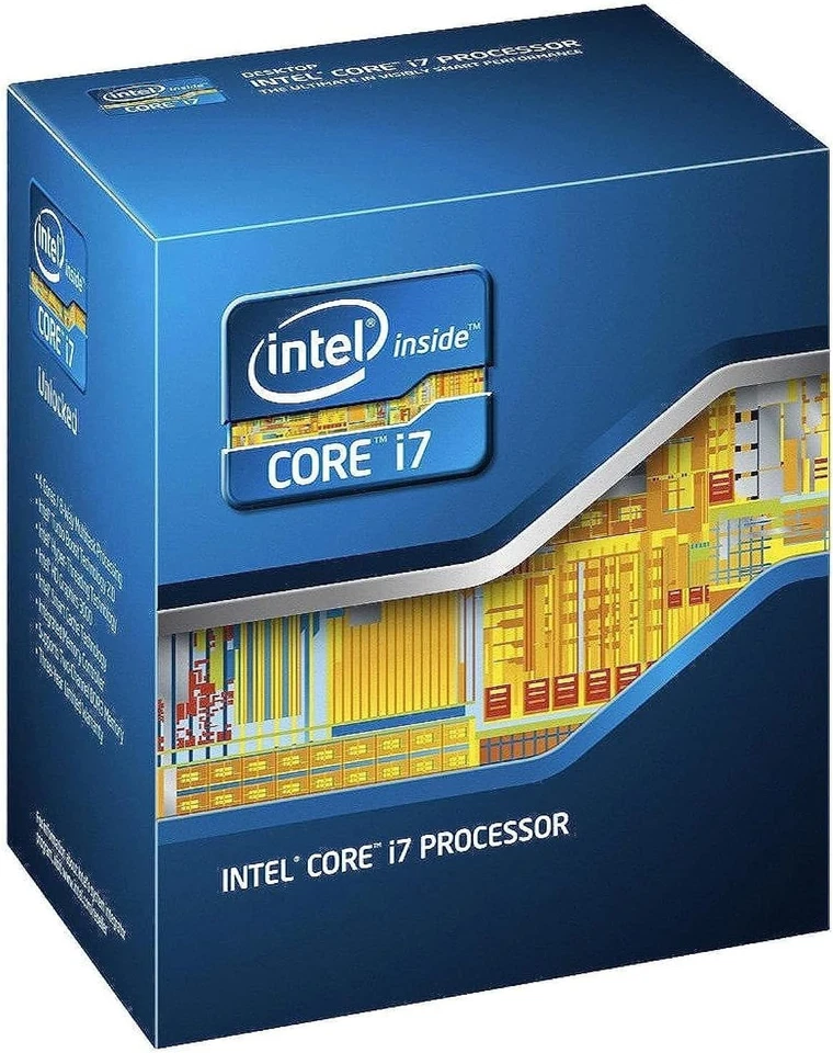Intel i7-3770 3.4GHz 4-Core 8-Thread CPU 8MB Cache LGA1155 - Image 2 of 3