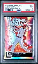 2022 DONRUSS OPTIC SHOHEI OHTANI BOMB SQUAD-HOLO #BS3 PSA 9 MINT