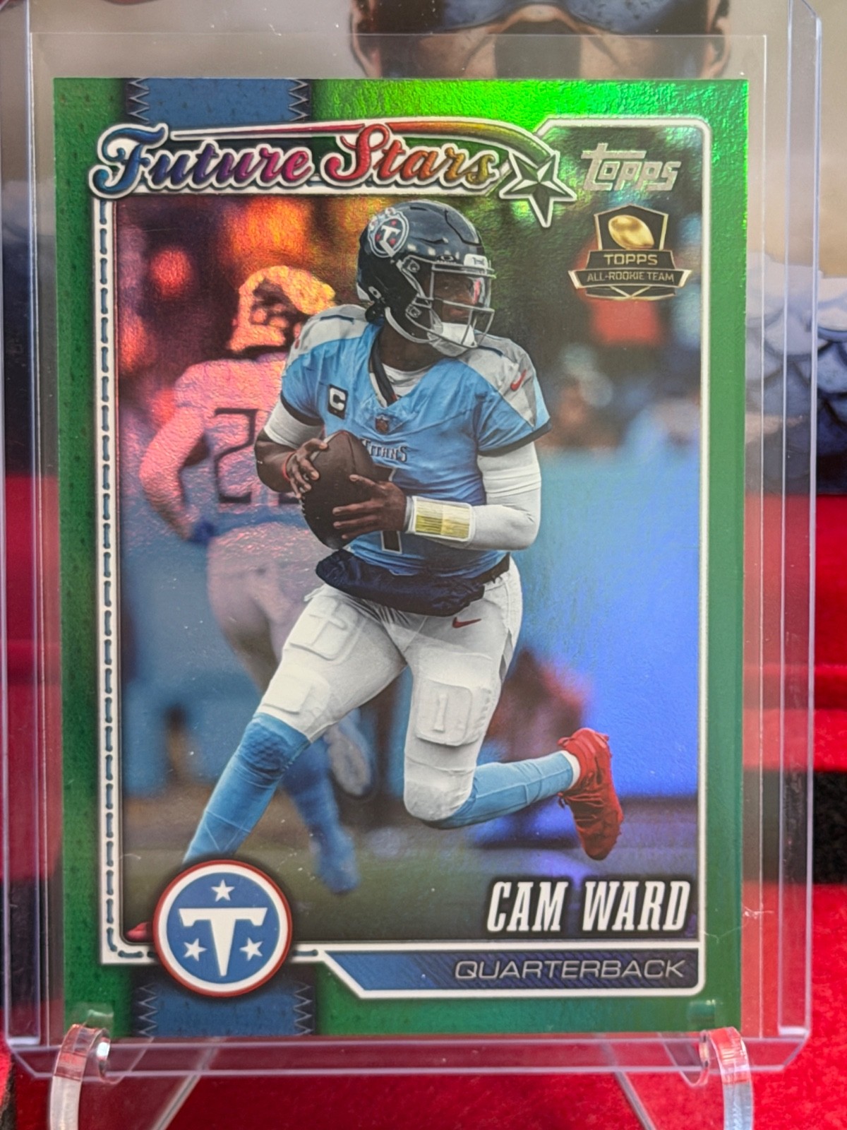 2026 Topps Flagship Football Cam Ward Green /99