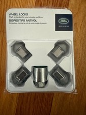 Land Rover Wheel Lock Set-locking Wheel Nuts - Chrome Look Finish Lr008794 Land Rover Wheel Lock Set-locking Wheel Nuts - Chrome Look Finish Lr008794
