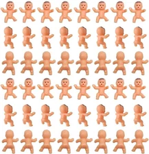60 Pieces Mini Babies for Baby Shower - Small Plastic Babies Tiny Baby Dolls