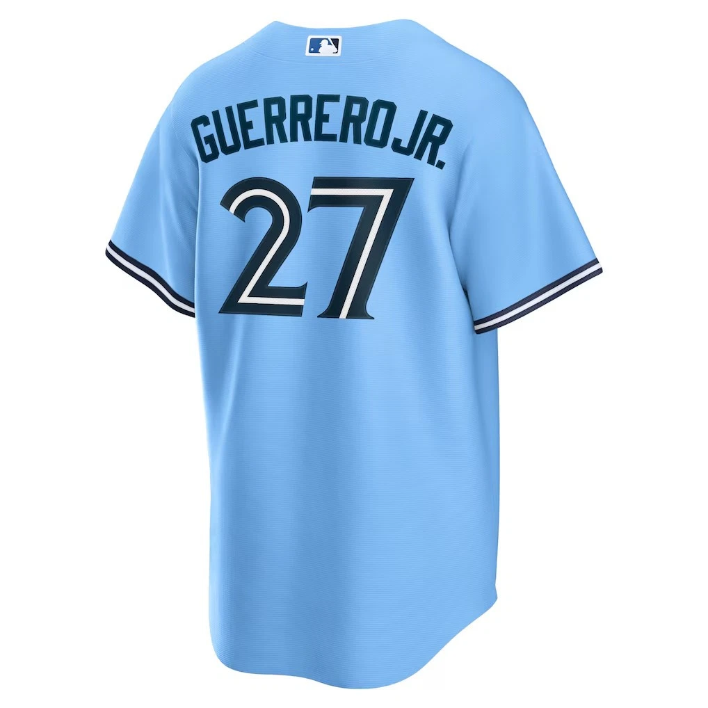 Men's Blue Jayss Powder Blue 2025 World Series Limited Edition Player Printed Jersey