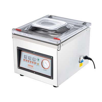VEVOR Profi Kammer Vakuummierer Tisch Vakuummaschine Vakuumiergerät 320W