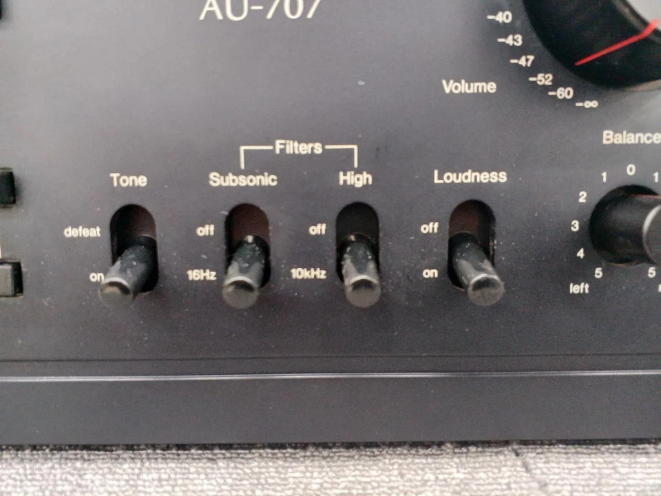 Sansui AU-707 Integrierter Verstärker Guter Zustand Aus Japan - Bild 4 von 4