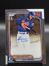 2024 TOPPS BOWMAN CHROME JENSY RIVAS 1ST AUTO #CPA-JR