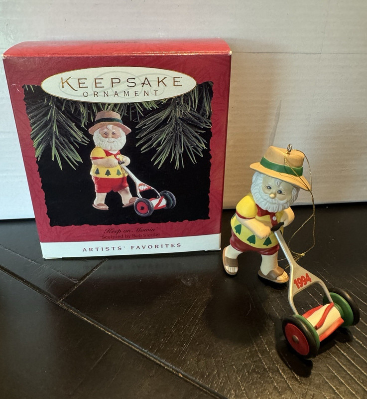 Hallmark Keepsake Ornament Keep on Mowin’ Dated 1994