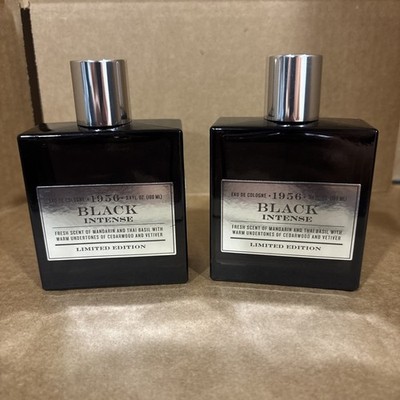  TWO Tru Fragrance 1956 Black Intense Limited Edition Eau De Cologne 3.4 oz 