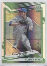 2022 Panini Elite Extra Edition Status Green 344/499 Hunter Barco #44 3j2