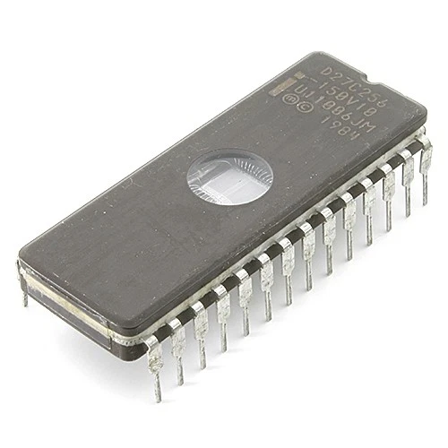 [10pcs] D27C256-150V10 256Kbit UV EPROM DIP28CW USED - Bild 1 von 1
