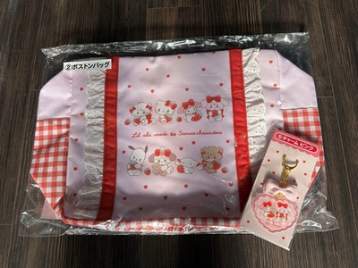 #ad Lil#x27; A La Mode Sanrio Boston Bag amp; Charm Pink Unopened $69.99
