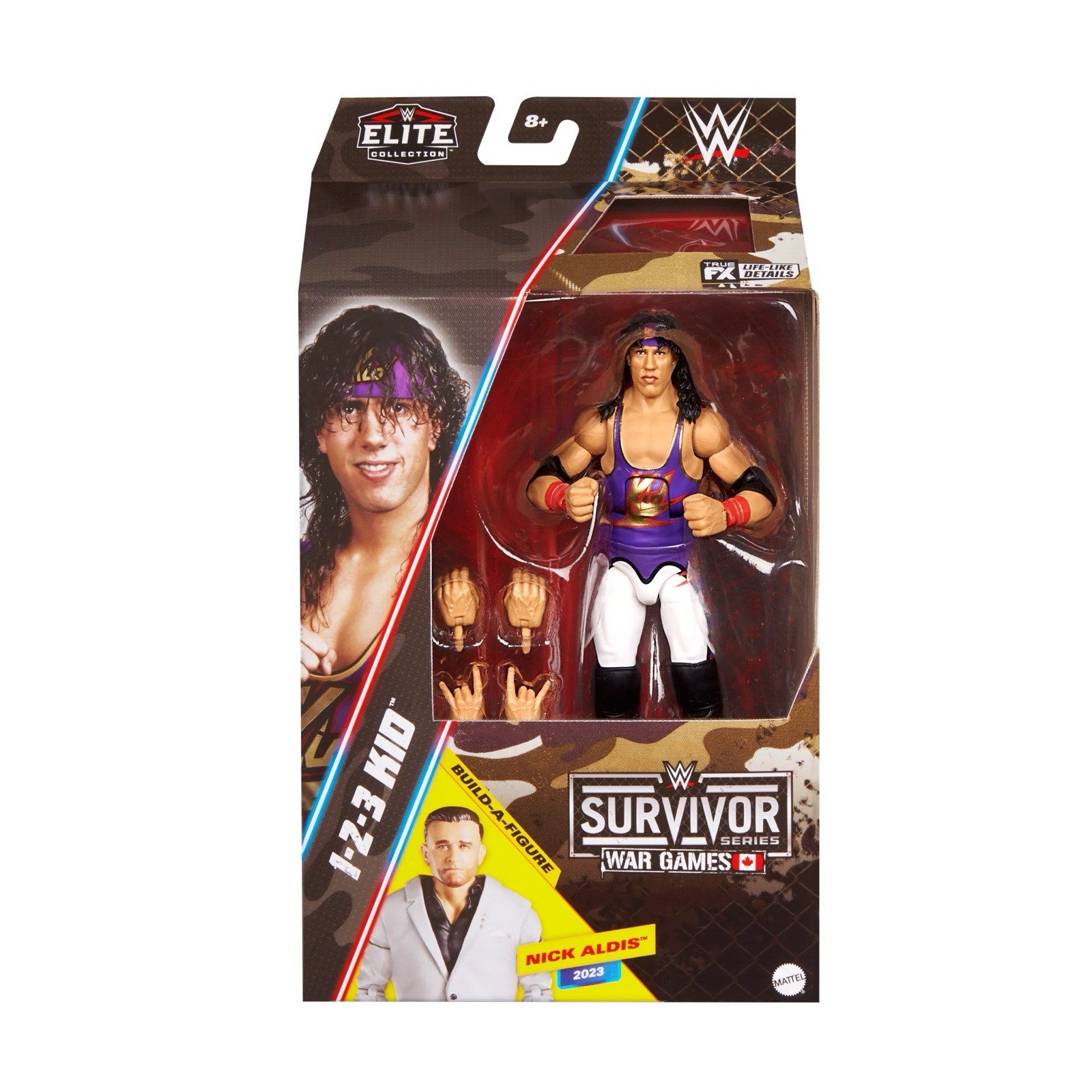 1-2-3 Kid WWE Mattel Elite Survivor Series 2025 Series Wrest