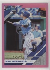 2019 Panini Donruss Holo Pink Whit Merrifield #60 1b6