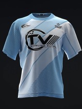 Custom Name Retro Stripes Evolution ICY Bowling Jersey Short  Long Sleeve Shirt