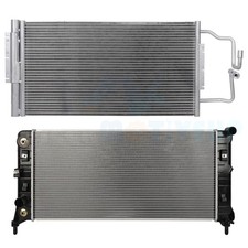 Aluminum Radiator & AC Condenser Cooling Kit for Chevrolet Impala Impala Limited