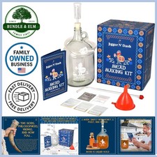 Mead Making Kit Reusable Complete Home Brewing Supplies 1 Gallon