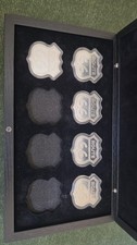 Set of 5 X 1 oz  Route 66 Shield Silver 999 With Box