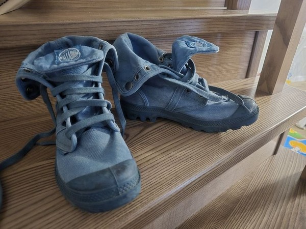 Women Other Boots Navy Textile 38