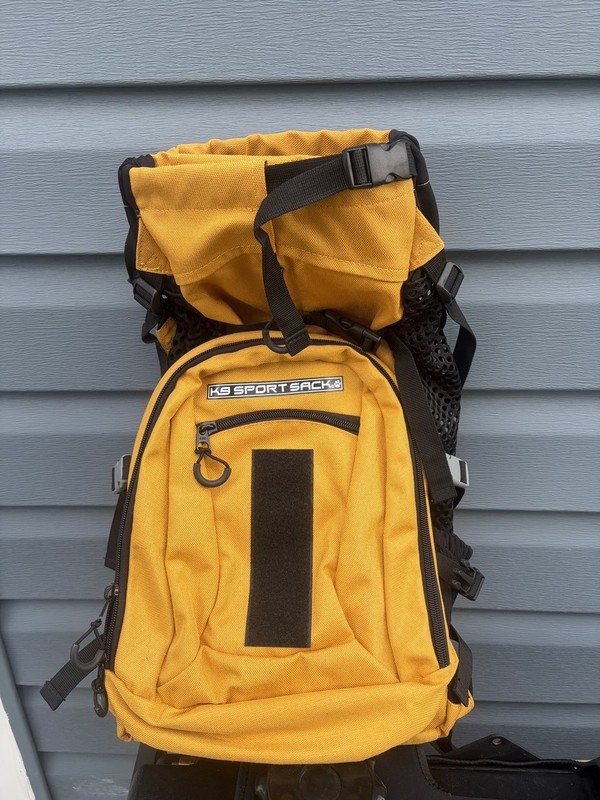 K9 Sport Sack Dog Carrier and Backpack Large W/ Booster Block