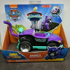 PAW Patrol Cat Pack Shade’s Feature Vehicle Action Figure NEW Imperfect Box
