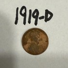 1919-D 1C BN Lincoln Cent — photo 1
