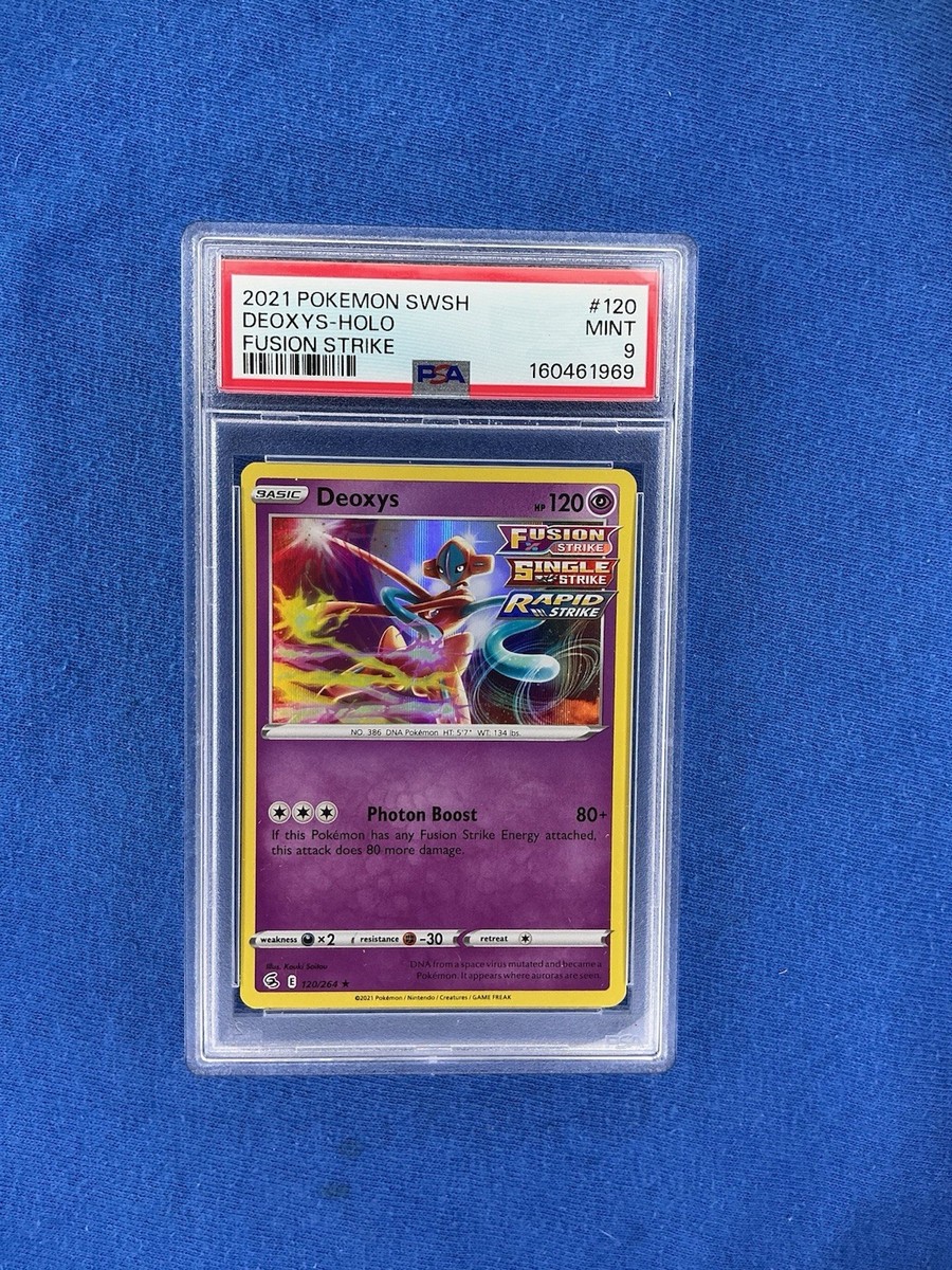 Deoxys 120/264 Swsh08: Fusion Strike Holo for sale online | eBay