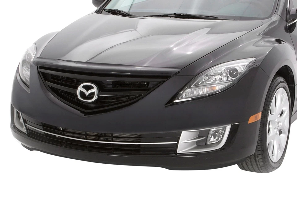 For Mazda 6 2009-2012 AVS Carflector Dark Smoke Hood Shield - Imagem 3 de 4