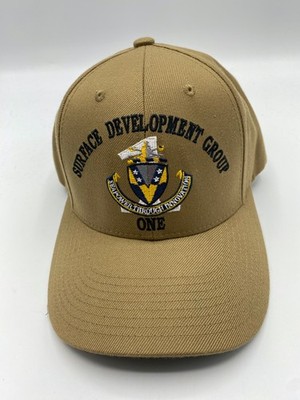 The Corps Surface Development Group One Logo Beige Baseball Cap Hat One Size
