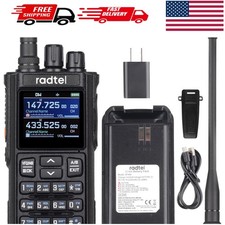 RT-900 8W Multi-Band Ham Radio Walkie Talkie, 256CH VHF/UHF Two-Way Radio, Air B